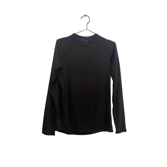 Patagonia Capilene Mid-weight Black layering shirt Size Small - Picture 2 of 4
